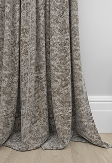 Crushed Velvet, Champagne - Made to Measure Curtains